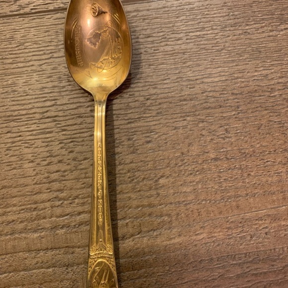 Silver plated spoon - Picture 1 of 8